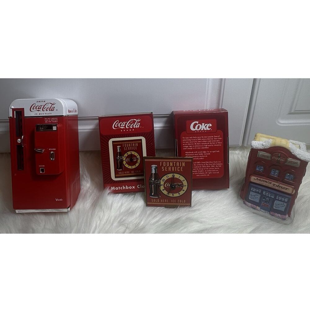 Coca Cola Antique Collectibles lot (3)